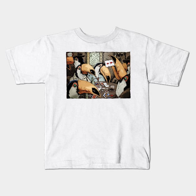 Tony Goes Bust Kids T-Shirt by Froobius